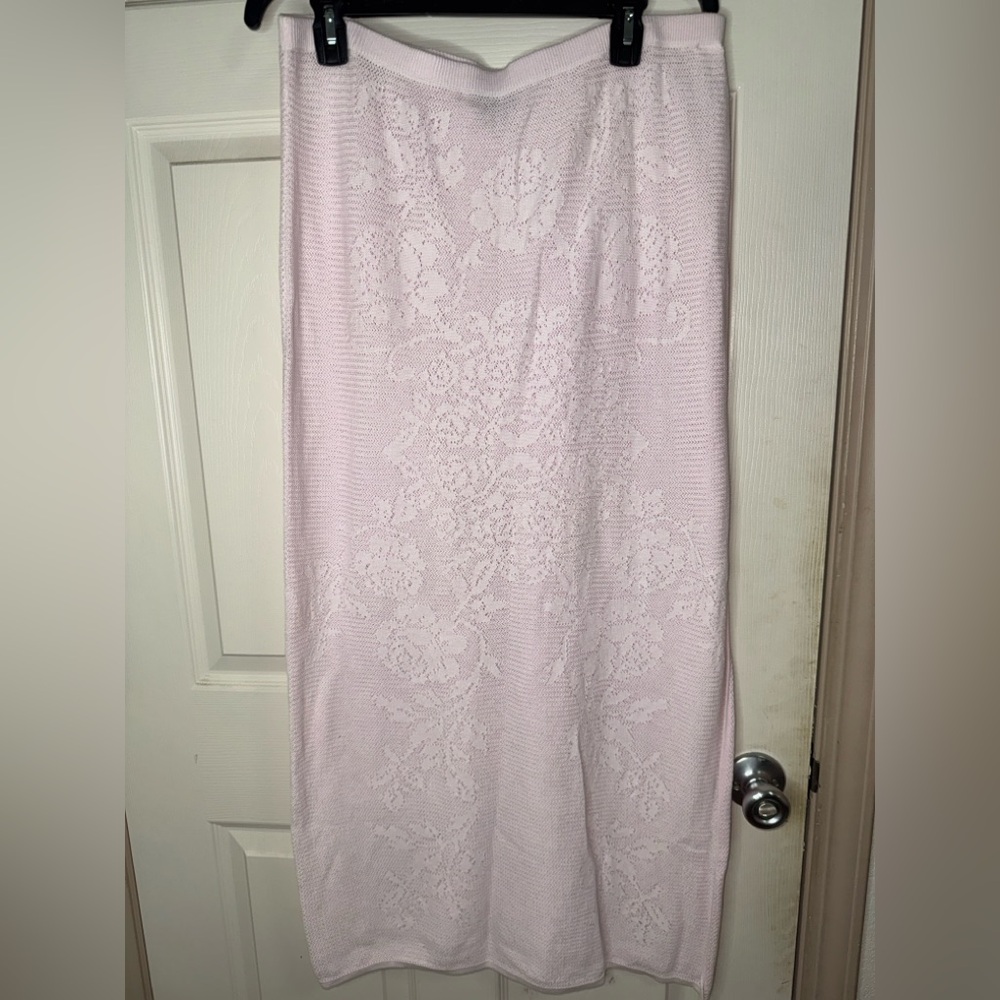 Wild fable Floral Lace Pink Skirt